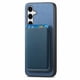 thumbnail image 5 of Funda de Cuero Magnética con Tarjetero para Samsung Galaxy S24 Plus Cubierta Delgada Azul, 5 of 5