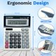 thumbnail image 5 of Calculadora EMPIRE ET-1200V solar y batería, pantalla de 12 dígitos, 5 of 6