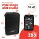thumbnail image 3 of Paquete de altavoces PA y mezclador DJ Pyle PPHP28AMX 300 W Bluetooth, 3 of 3
