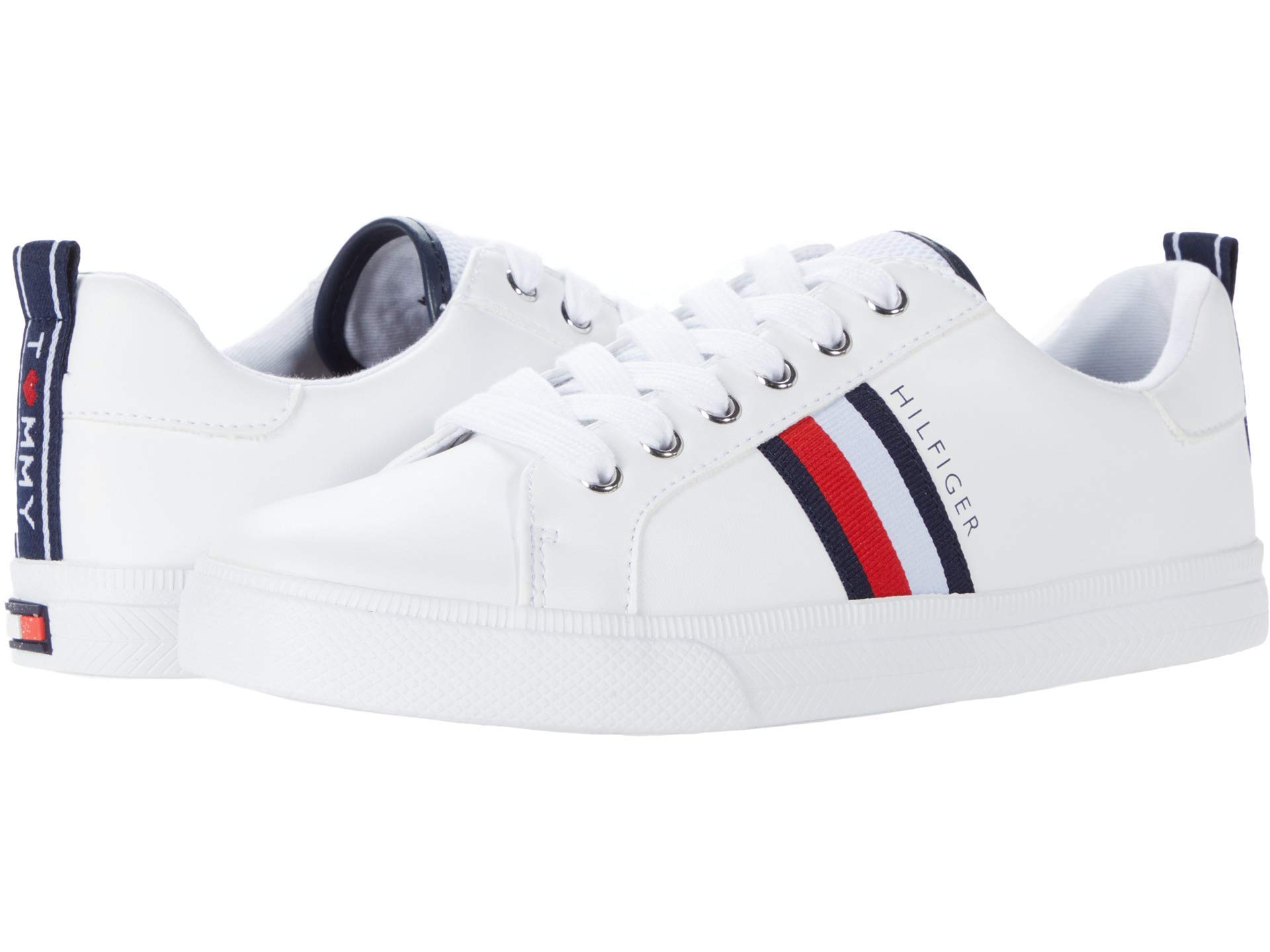 Zapatillas Tommy Hilfiger Landon Para Mujer, Color Blanco, Talla 5