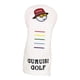 thumbnail image 4 of Funda Para Cabeza De Golf A Prueba De Ara?azos, Funda Protectora Para Cabeza De Palo, Regalo Para Golfista, 1 Conductor, Color Blanco, 4 of 5