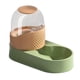 thumbnail image 1 of Dispensador Automático De Comida Para Gatos, Alimentador Automático Para Gatos, Para Cachorros, Mascotas Pequeñas, Medianas Y Grandes, Color Verde, 1 of 3