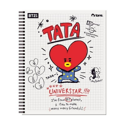 Cuaderno Univiversitario Bt21 7M100H Tor Torre