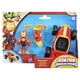 thumbnail image 2 of Figura de acción y vehículo de juguete Marvel Iron Racer Iron Man, 2 of 9