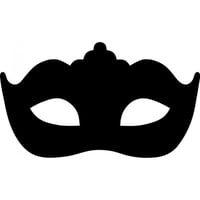 Rienda Libre Graphics - Decomural Princess Mask Masquerade Ball Ws-18993