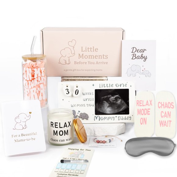 Vaso DAMCONME Set de Regalo de Embarazo para Mamá