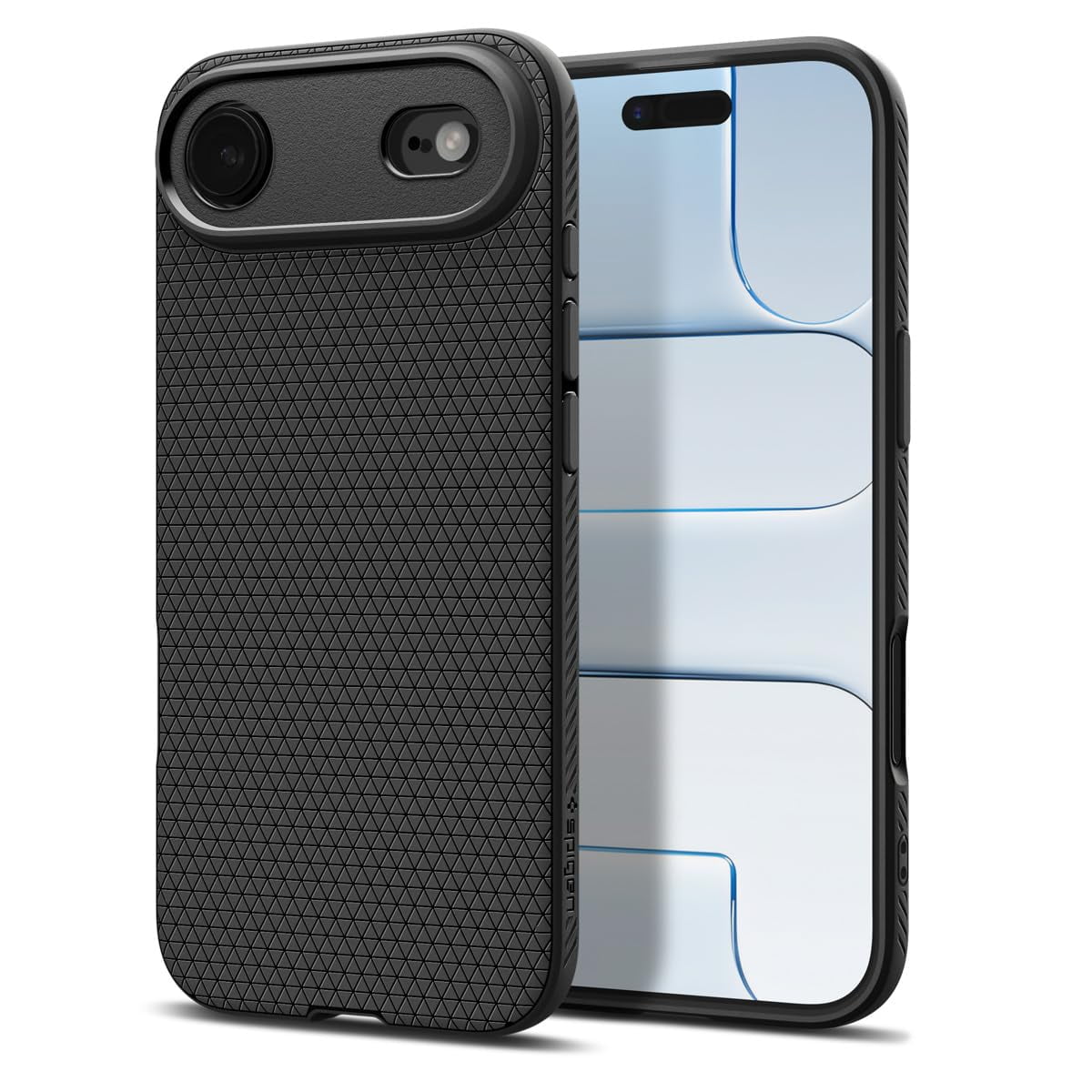 Funda Spigen Para Iphone 17 Air Liquid Air Tpu, Color Negro Mate