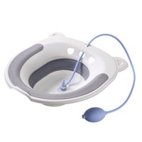 Magideal - Asiento De Inodoro Para De Asiento, Hemorroides Posparto, Con Inodoro, Silla Para Inodoro, Lavabo Para Cadera, Bidé, Inodoro, Para Recuperación, - Gris