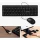 thumbnail image 3 of Kit Teclado Y Mouse Usb Laptop Pc Computador Combo Cableado A-1016 Office Work, 3 of 5