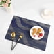 thumbnail image 1 of XmhyTop Juego de 6 Manteletes Individuales para Mesa, Hechos de PVC Resistente, Antideslizantes y Termorresistentes, Ideal para Hogares, Restaurantes y Cocinas, Estilo A, 45*30cm, Negro, 1 of 2