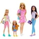 thumbnail image 1 of Set de muñecas Barbie Sisters con ropa y accesorios, 1 of 3