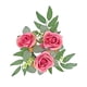 thumbnail image 1 of Anillo De Vela, Corona Artificial, Corona Bohemia Para Centros De Mesa, Puerta, Acción De Gracias, Rosa Roja, 1 of 4