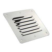 Magideal - Rejilla De Ventilación, Pieza De Repuesto Rectangular De Material Acero Inoxidable 316 Cubierta De Rejilla De Ventilación Rejilla De Ventilación Apta Para