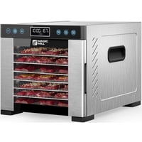 Deshidratador De Alimentos Magic Mill Pro Con 7 Bandejas De Acero Inoxidable