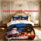 thumbnail image 1 of 3pcs Christmas Snow Scene Themed Printed Bedding Set Duvet Cover and Pillowcases, 1 of 5