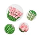 thumbnail image 3 of Tulipanes artificiales SHINE-CO LIGHTING Real Touch, 10 unidades (rosa), 3 of 6