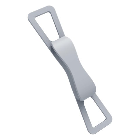 Magideal - Correa De Mano Para Tableta, Banda De Agarre Para Dedos, Seguridad, Anticaídas, Accesorios Para Operar Con , Soporte De Agarre Para Dedos Gris