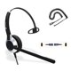 thumbnail image 1 of Auriculares TruVoice HD-500 para oficina y centro de llamadas con cable QD, 1 of 6