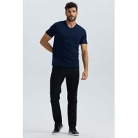 Fashionspark - Polera Hombre Básica Azul