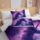 thumbnail image 5 of Purple Unicorn Full Bedding Set for Kids Boys Girls Glitter Galaxy Unicorn Duvet Cover 3 Piece Space Unicorn Comforter Cover, 5 of 5