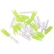 thumbnail image 1 of 12 piezas de plástico tiro con arco precisión nocks para id 4.2mm flecha eje universal amarillo, 1 of 5