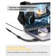 thumbnail image 2 of Cable divisor de auriculares SOLMIMI de 3,5 mm hembra a doble TRS de 3,5 mm, 2 of 7