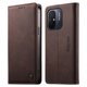 thumbnail image 1 of Funda Billetera de Cuero para [Xiaomi Redmi 12C], Bloqueo RFID, Tarjetas y Soporte Café, 1 of 5