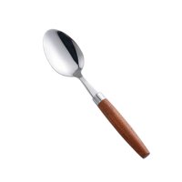 Xmhytop Cubiertos De Plata, Acero Inoxidable, Muy Adecuados Para Trajes De Filete, 4 Piezas Cucharas De Comida