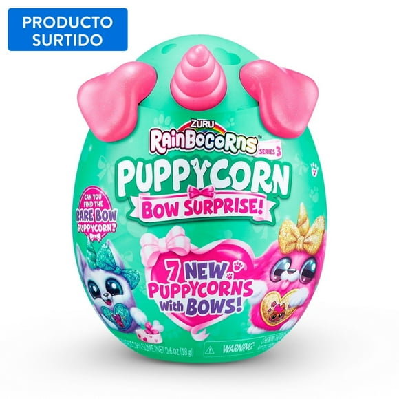 Peluche Huevo Sorpresa Puppycorn Rainbocorns, producto surtido 1 un