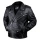 thumbnail image 1 of Chaqueta de cuero HWK Motorsports Apparel talla 3XL negra, 1 of 7