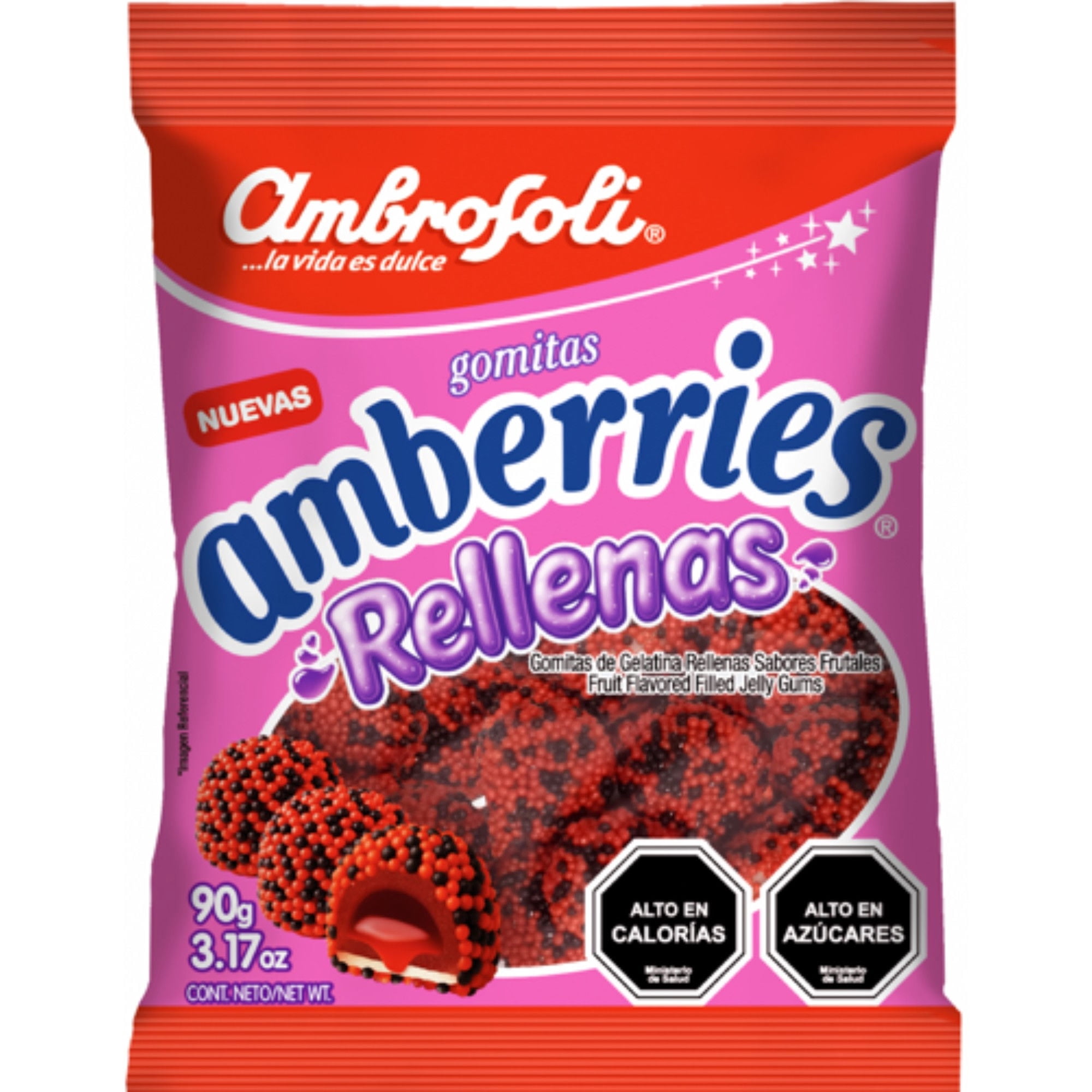 Ambrosoli Gomita Amberries Rellenas