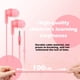 thumbnail image 3 of Audífonos con cable CNSZSLZ – Pack de 100 unidades en colores mixtos, 3 of 7