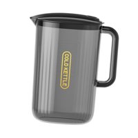 Bothyi - Jarra De Agua De 2,2 L Resistente Al Calor Para El Hogar, Oficina, Agua Fría, Jarra De Jugo, Color Negro