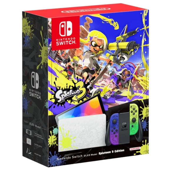 Consola de videojuegos Nintendo Switch modelo OLED edición Splatoon 3