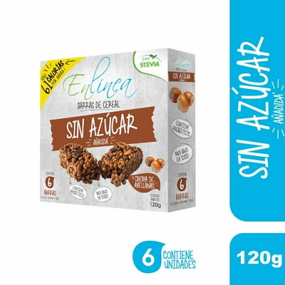 Barra De Cereal Con Crema De Avellana 120 G En Línea