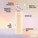 thumbnail image 3 of Botella de agua Ello Pop & Fill de acero inoxidable, 650 ml, color pastel, 3 of 9