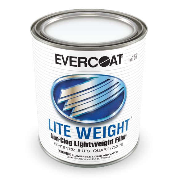 Body Filler Evercoat Lite, 750 ml de peso, para aluminio y fibra de vidrio