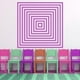 thumbnail image 2 of Decomural Square Pattern 3d Optical Illusion WS-19404, 2 of 2