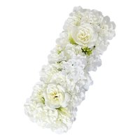 Bothyi - Wedding Road Citated Flowers Fila De Flores Artificiales Para La Ceremonia De La Pared De La Estación T