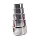 thumbnail image 2 of 5 Piezas De Salsa De Acero Inoxidable Macetas De Condimento De Acero Inoxidable Frascos De Stock Set Estilo De Set De Stock Set A, 2 of 5