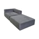 thumbnail image 3 of Sofa Cama Arkos En Felpa Gris Oscuro, 3 of 3