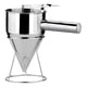 thumbnail image 1 of Embudo dosificador acero inoxidable 750ml con soporte repostería, 1 of 3