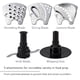 thumbnail image 3 of Procesador De Alimentos Mk f511 Cuenco De 10 Tazas 800 W, 3 of 7