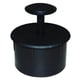 thumbnail image 1 of Inserto de cubierta moldeado T-H Marine con base de pedestal, negro, 1 of 2