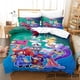 thumbnail image 1 of ing The Amazing Digital Circus Bedding Set three-piece set Adult Kid Bedroom Duvetcover Sets Home Textiles Bed Sheets, 1 of 5