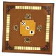 thumbnail image 1 of Mahjongg Mat Antideslizante Mahjong Accesorios Mantel Para Juegos De Escritorio De Cartas Marrón, 1 of 5