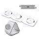 thumbnail image 1 of Cargador Rápido Inalambrico Magsafe Vidvie Para iPhone 3 En 1 Apple, 1 of 5