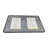 Magideal - 1/64 Alfombra De Estacionamiento Ruedas Estuche De Exposición Para Múltiples Modelos Organizador De Juguetes De Simulación 1/64 Modelo De Exhibición D 28 Plazas De Aparcamiento