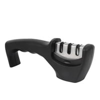 Genérico - Afilador De Cuchillos Manual Afilador 3 Etapa Multifuncional