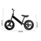 thumbnail image 2 of Bicicleta Triciclo de Equilibrio sin Pedal para Niños Negro, 2 of 3